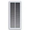 16 In. X 25 In. White 1/3 In. Fin Spaced Return Air Grille