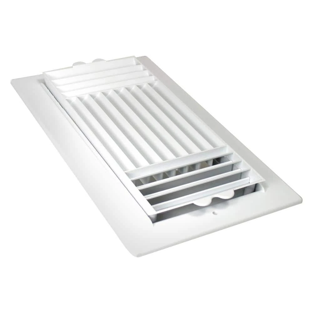 12 In. X 6 In. Plastic Ceiling Register 3-Way 1 12 In. X 6 In. Plastic Ceiling Register 3-Way