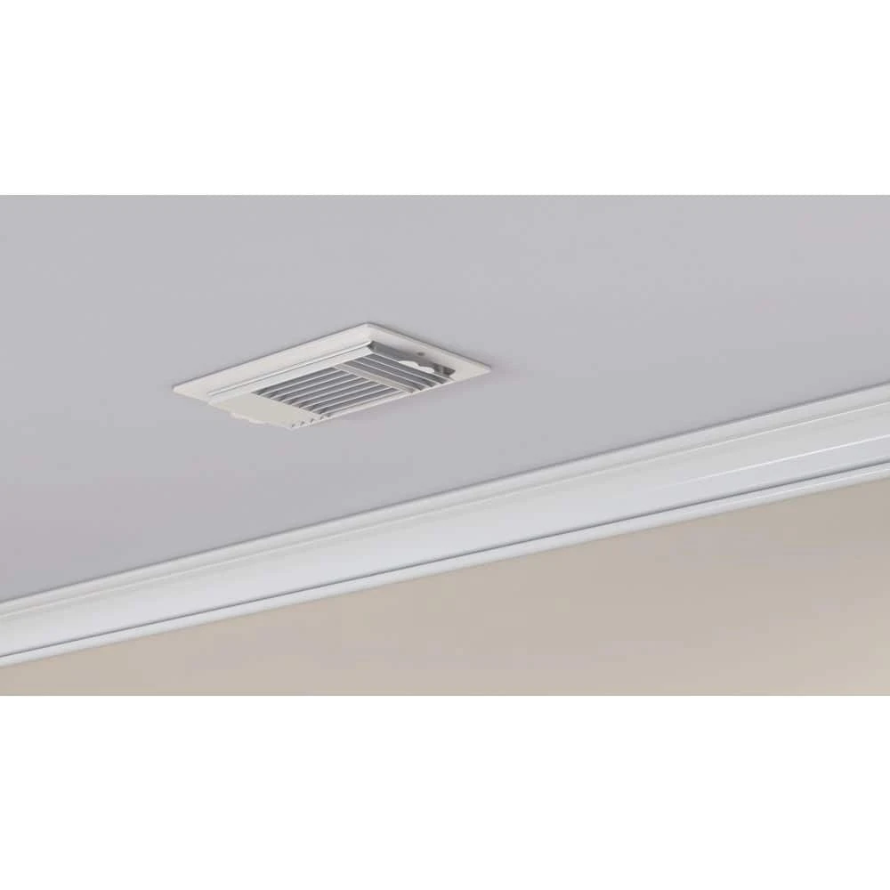 12 In. X 6 In. Plastic Ceiling Register 3-Way 2 12 In. X 6 In. Plastic Ceiling Register 3-Way - Image 2