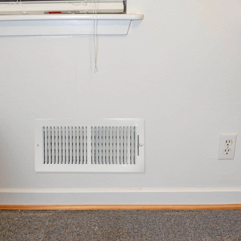 14 In. X 6 In. 2-Way Steel Wall/Ceiling Register, White 6 14 In. X 6 In. 2-Way Steel Wall/Ceiling Register, White - Image 6