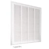 20 In. X 20 In. Steel Return Filter Grille