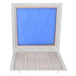 20 In. X 20 In. Steel Return Filter Grille -Fire Place Store whites ez flo registers grilles 61632 fa 1000