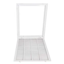 20 In. X 25 In. Steel Return Filter Grille -Fire Place Store whites ez flo registers grilles 61633 44 1000