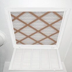 25 In. X 20 In. Steel Return Filter Grille -Fire Place Store whites ez flo registers grilles 61634 fa 1000