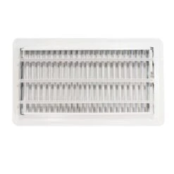 12 In. X 6 In. Steel Floor Diffuser, White 8 12 In. X 6 In. Steel Floor Diffuser, White -Fire Place Store whites ez flo registers grilles 61638 4f 1000