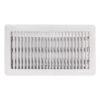 12 In. X 6 In. Steel Floor Diffuser, White