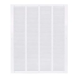 20 In. X 25 In. Steel Return Air Grille 7 20 In. X 25 In. Steel Return Air Grille -Fire Place Store whites ez flo registers grilles 61649 4f 1000