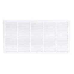 30 In. X 14 In. Steel Return Air Grille -Fire Place Store whites ez flo registers grilles 61650 4f 1000
