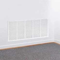 30 In. X 14 In. Steel Return Air Grille -Fire Place Store whites ez flo registers grilles 61650 fa 1000