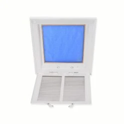 14 In. X 14 In. Steel Return Filter Grille -Fire Place Store whites ez flo registers grilles 61653 44 1000