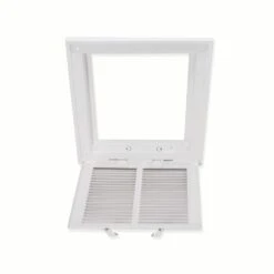 14 In. X 14 In. Steel Return Filter Grille -Fire Place Store whites ez flo registers grilles 61653 4f 1000