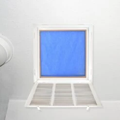 18 In. X 18 In. Steel Return Filter Grille -Fire Place Store whites ez flo registers grilles 61656 fa 1000