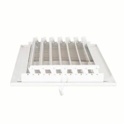 14 In. X 8 In. 2-Way Steel Wall/Ceiling Registered, White -Fire Place Store whites ez flo registers grilles 61662 1f 1000