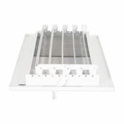 16 In. X 6 In. 2-Way Steel Wall/Ceiling Register, White -Fire Place Store whites ez flo registers grilles 61663 1f 1000