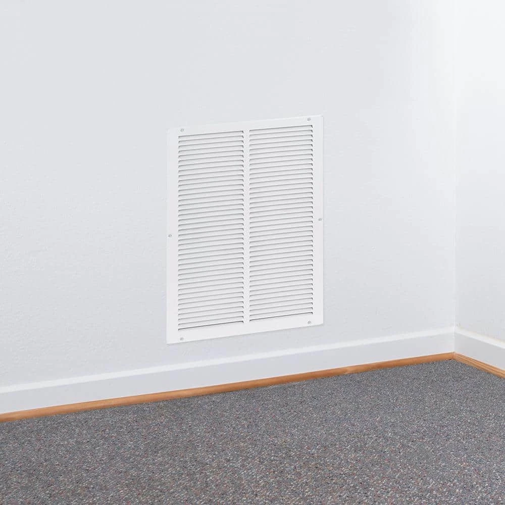 16 In. X 20 In. White Return Air Grille 4 16 In. X 20 In. White Return Air Grille - Image 4