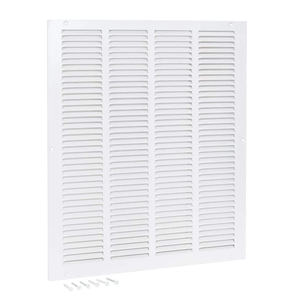 16 In. X 20 In. White Return Air Grille 1 16 In. X 20 In. White Return Air Grille