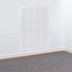 16 In. X 25 In. Steel Return Air Grille -Fire Place Store whites ez flo registers grilles 61667 fa 1000