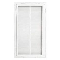 12 In. X 24 In. Steel Return Filter Grille -Fire Place Store whites ez flo registers grilles 61668 1f 1000