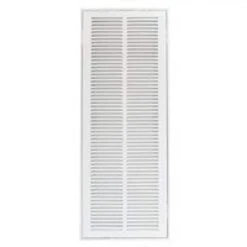 10 In. X 30 In. Return Filter Grille, White -Fire Place Store whites ez flo registers grilles 61672 4f 1000