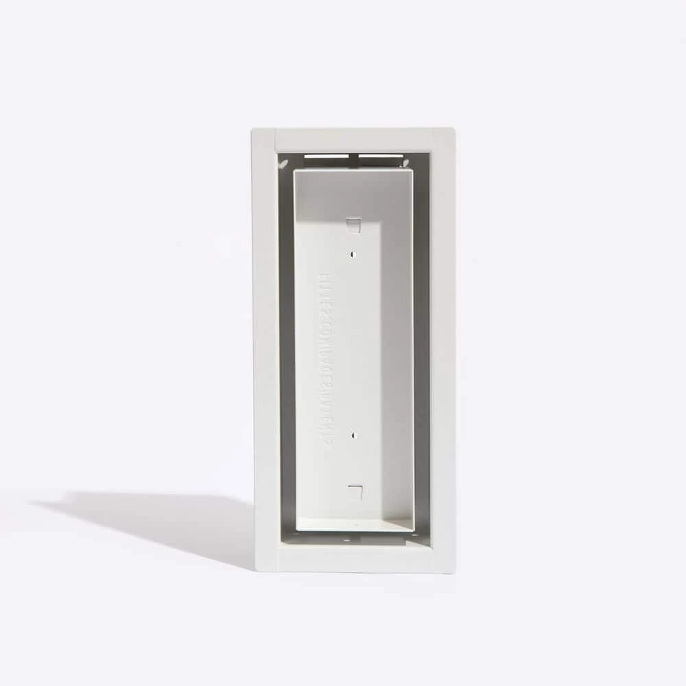 Framed OG Floor Vent Luxe 4 In. W. X 10 In. - White 1 Framed OG Floor Vent Luxe 4 In. W. X 10 In. - White