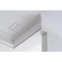 Flush Wall Vent Luxe 4 In. W. X 10 In. - White -Fire Place Store whites fittes registers grilles dwall4x10swh 1f 1000