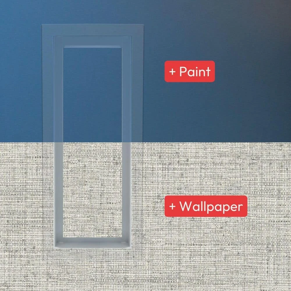 Framed Wall Vent Luxe 6 In. W. X 10 In. - White 7 Framed Wall Vent Luxe 6 In. W. X 10 In. - White - Image 7