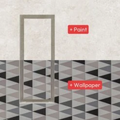 Flush Wall Vent (Lite) 10 In. X 14 In. White -Fire Place Store whites fittes registers grilles dwlitbd10x14wht fa 1000