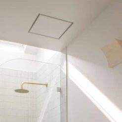 Flush Exhaust Mount (Lite) 14.25 In. X 14.25 In. White -Fire Place Store whites fittes registers grilles dwlitbd14x14wht 44 1000