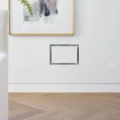 Flush Wall Vent (Lite) 4 In. X 10 In. White -Fire Place Store whites fittes registers grilles dwlitbd4x10wht 44 1000