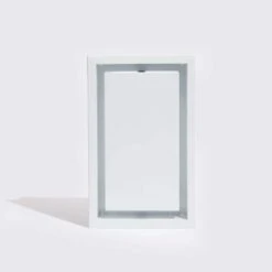 Framed Wall Vent (Lite) 10 In. X 14 In. White