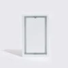 Framed Wall Vent (Lite) 4 In. X 10 In. White
