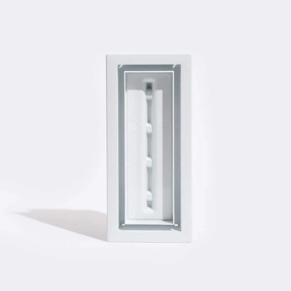 Framed Floor Vent (Lite) 3 In. X 10 In. White 1 Framed Floor Vent (Lite) 3 In. X 10 In. White