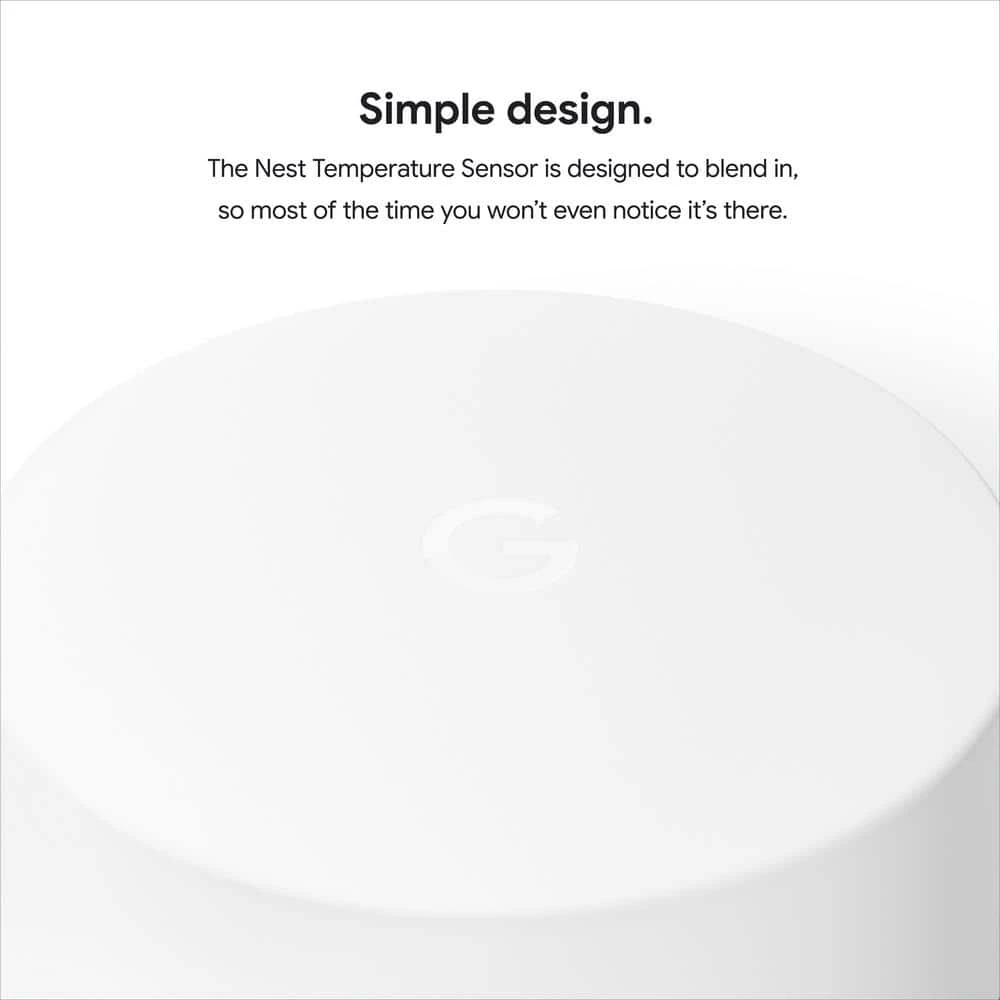Google Nest Temperature Sensor - Smart Home Thermostat Sensor (3 Pack) 10 Google Nest Temperature Sensor - Smart Home Thermostat Sensor (3 Pack) - Image 10
