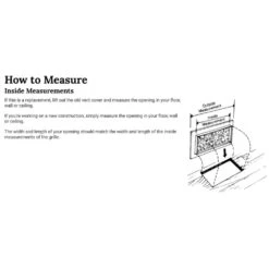 Scroll Series 4 In. X 12 In. Aluminum Floor Register Grille, Color White Without Mounting Holes -Fire Place Store whites reggio registers registers grilles 614 awnh 1f 1000
