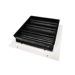 Herringbone 8 In. X 8 In., White/Powder Coat, Wall Or Ceiling Supply Vent, With Mounting Holes 5 Herringbone 8 In. X 8 In., White/Powder Coat, Wall Or Ceiling Supply Vent, With Mounting Holes -Fire Place Store whites steelcrest registers grilles the8x8swhh c3 1000