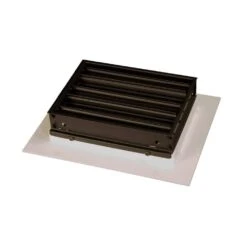 Tuscan 8 In. X 6 In. White/Powder Coat, Steel Floor Vent With Opposed Blade Damper -Fire Place Store whites steelcrest registers grilles ttu8x6swhn 66 1000