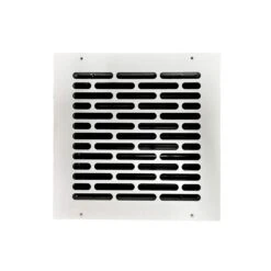 Vogue 10 In. X 10 In. White/Powder Coat, Wall Or Ceiling Supply Vent, With Mounting Holes 6 Vogue 10 In. X 10 In. White/Powder Coat, Wall Or Ceiling Supply Vent, With Mounting Holes -Fire Place Store whites steelcrest registers grilles tvo10x10swhh 4f 1000