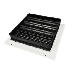 Vogue 10 In. X 10 In. White/Powder Coat, Wall Or Ceiling Supply Vent, With Mounting Holes 5 Vogue 10 In. X 10 In. White/Powder Coat, Wall Or Ceiling Supply Vent, With Mounting Holes -Fire Place Store whites steelcrest registers grilles tvo10x10swhh c3 1000