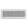 20 In. X 6 In. 2 Way Wall/Ceiling Register