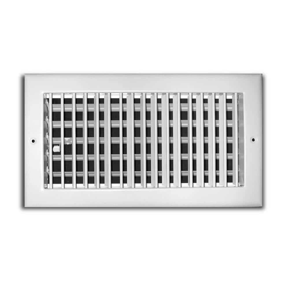 16 In. X 4 In. Steel Adjustable 1-Way Wall/Ceiling Register 1 16 In. X 4 In. Steel Adjustable 1-Way Wall/Ceiling Register