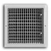 18 In. X 18 In. Adjustable 1-Way Wall/Ceiling Register