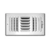 14 In. X 10 In. 3-Way Fixed Curved Blade Wall/Ceiling Register