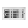 8 In. X 6 In. Aluminum 1-Way Adjustable Wall/Ceiling Register