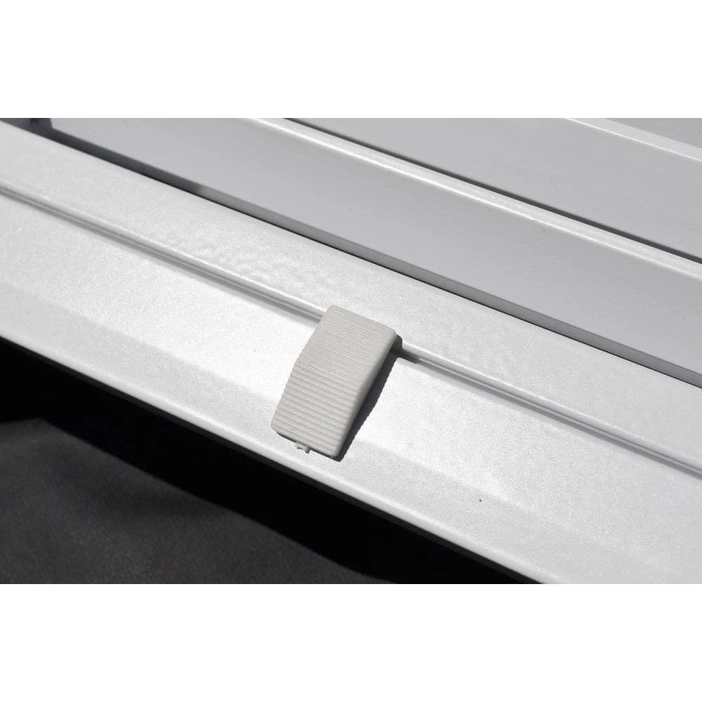 18 In. X 24 In. White Aluminum Fixed Bar Return Air Filter Grille 3 18 In. X 24 In. White Aluminum Fixed Bar Return Air Filter Grille - Image 3