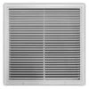 24 In. X 20 In. White Aluminum Fixed Bar Return Air Filter Grille
