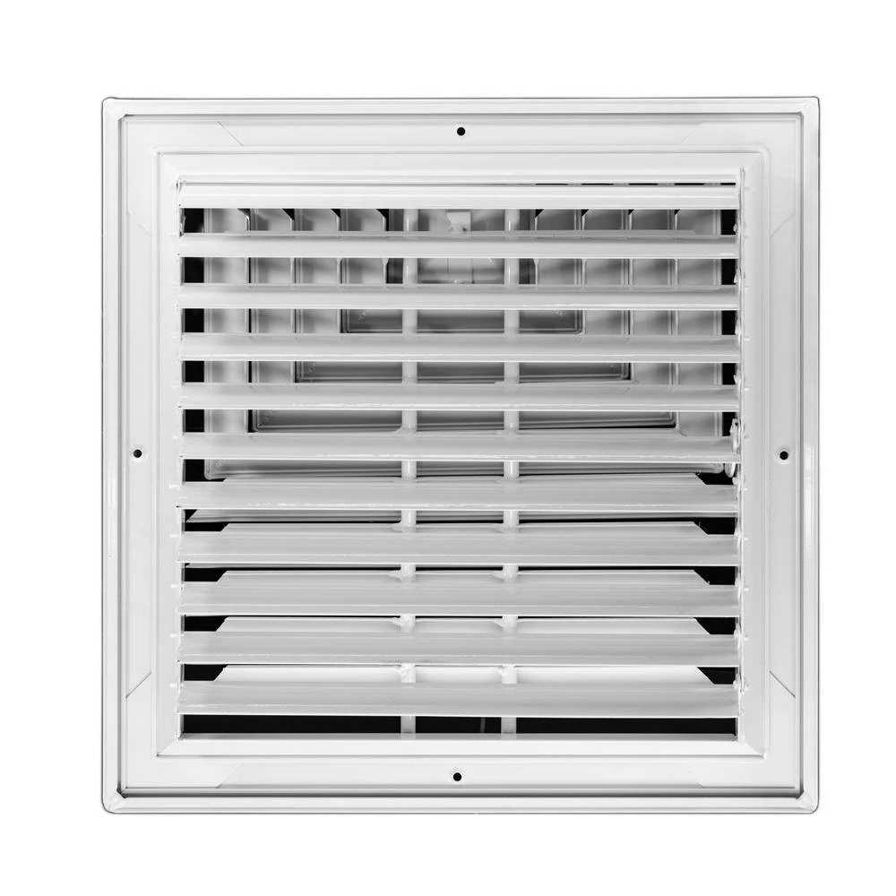12 In. X 12 In. Aluminum 3-Way Diffuser/Register/Grille For Air Supply 5 12 In. X 12 In. Aluminum 3-Way Diffuser/Register/Grille For Air Supply - Image 5