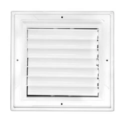 08 In. X 08 In. Aluminum 4-Way Diffuser/Register/Grille For Air Supply -Fire Place Store whites venti air registers grilles ha4d08 1f 1000