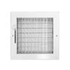 6 In X 6 In Adjustable, Single Deflection, 1 Way Supply Register For Duct Opening 6 In W X 6 In H