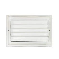 10 In X 4 In Adjustable, Single Deflection, 1 Way Supply Register For Duct Opening 10 In W X 4 In H -Fire Place Store whites venti air registers grilles har1004 1f 1000