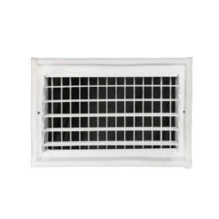 10 In X 4 In Adjustable, Single Deflection, 1 Way Supply Register For Duct Opening 10 In W X 4 In H -Fire Place Store whites venti air registers grilles har1004 44 1000